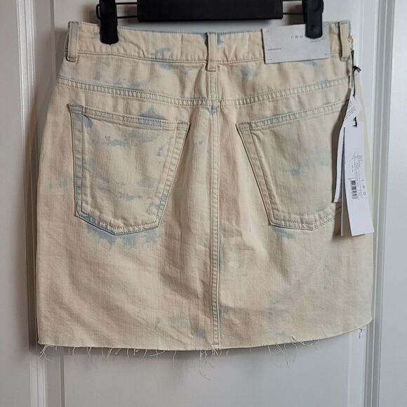 IRO Rosier Bleach Blue Skirt - Picture 6 of 15